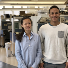 Nicole Leung and Tyler Ogunmowo  win UCSB Art of Science  2017